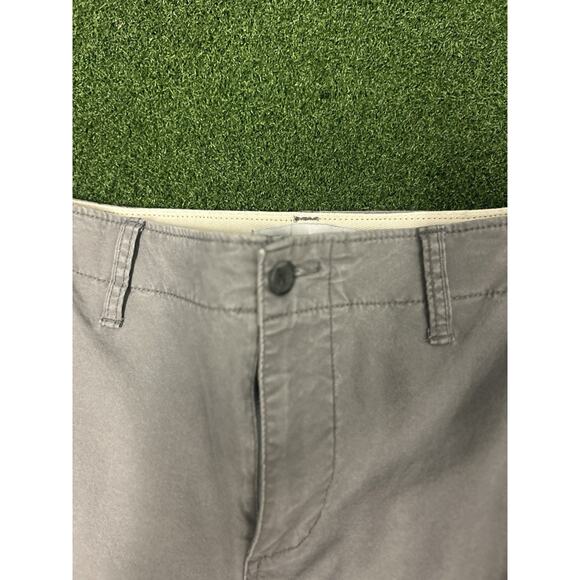 Old Navy 100% Cotton Gray Straight Leg Cargo Pockets Pants Men's 34x32 - Picture 4 of 9